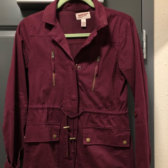Jackets & Blazers - Dark maroon jacket